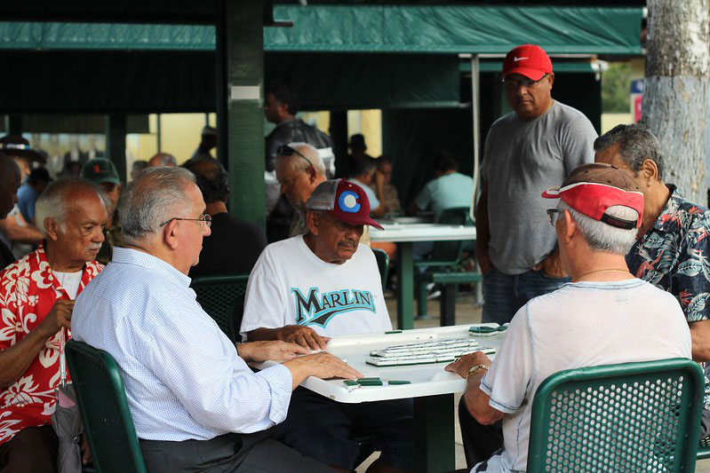 Elderly Florida Cubans